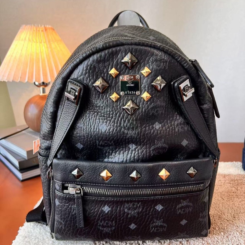 MCM Black Men's Backpack